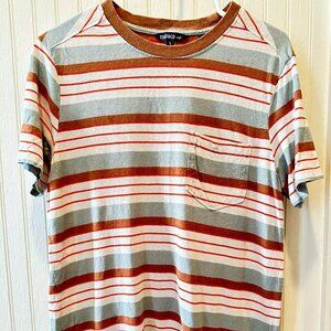 Men's Toad & Co S Stripe Short Sleeve Hemp T-Shirt